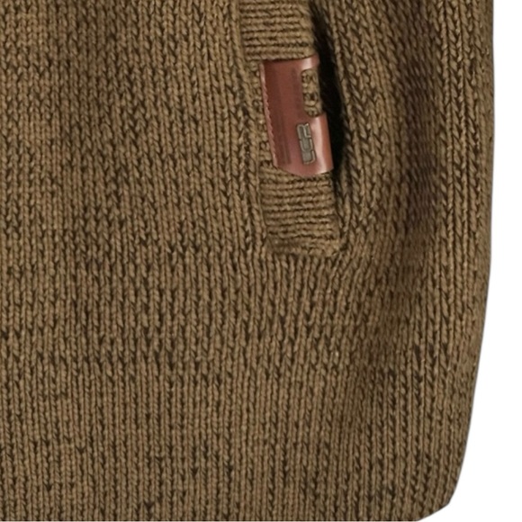 LCR Black Edition Premium Knit Men’s Size XXL 1/4 Zip 3 Button Toggles Sweater - Picture 6 of 15